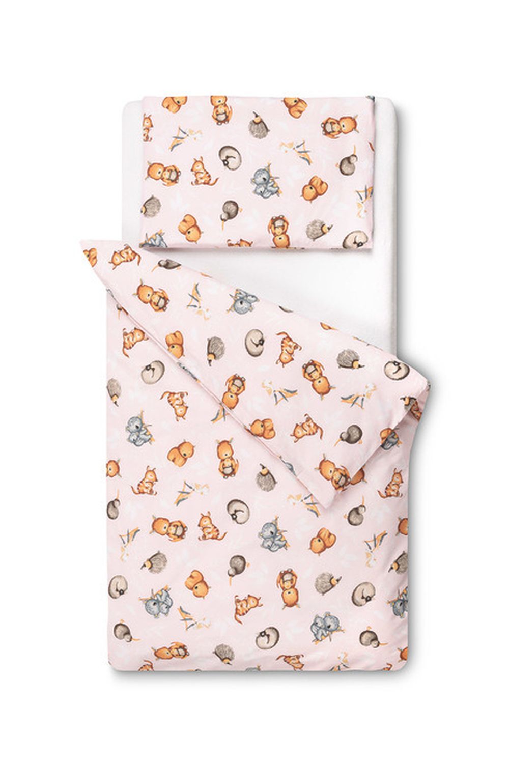 Sensillo, 2-częściowy komplet pościeli, dżungla, 100x135 cm