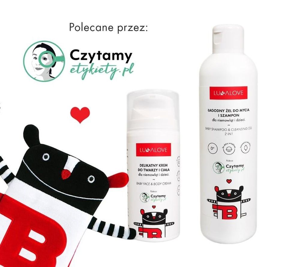 LullaLove, delikatny krem do twarzy i ciała dla dzieci, 100 ml