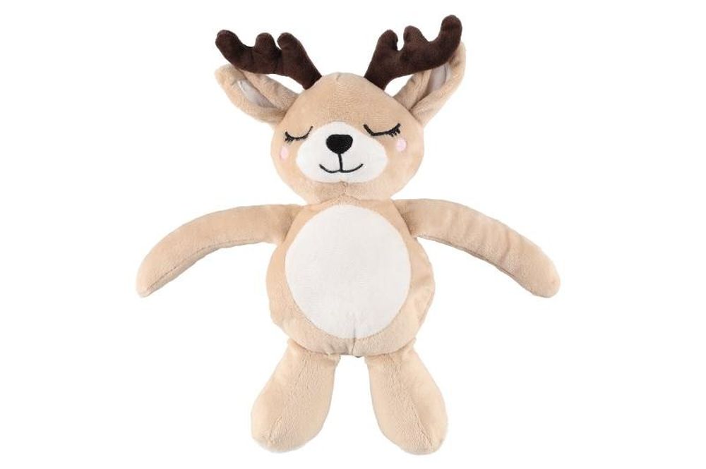 4living, polarowy koc z maskotką, 75x100 cm