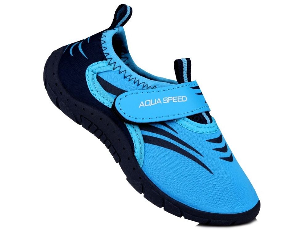 Buty sportowe dziecięce, do wody, niebieskie, Aqua Speed 27E