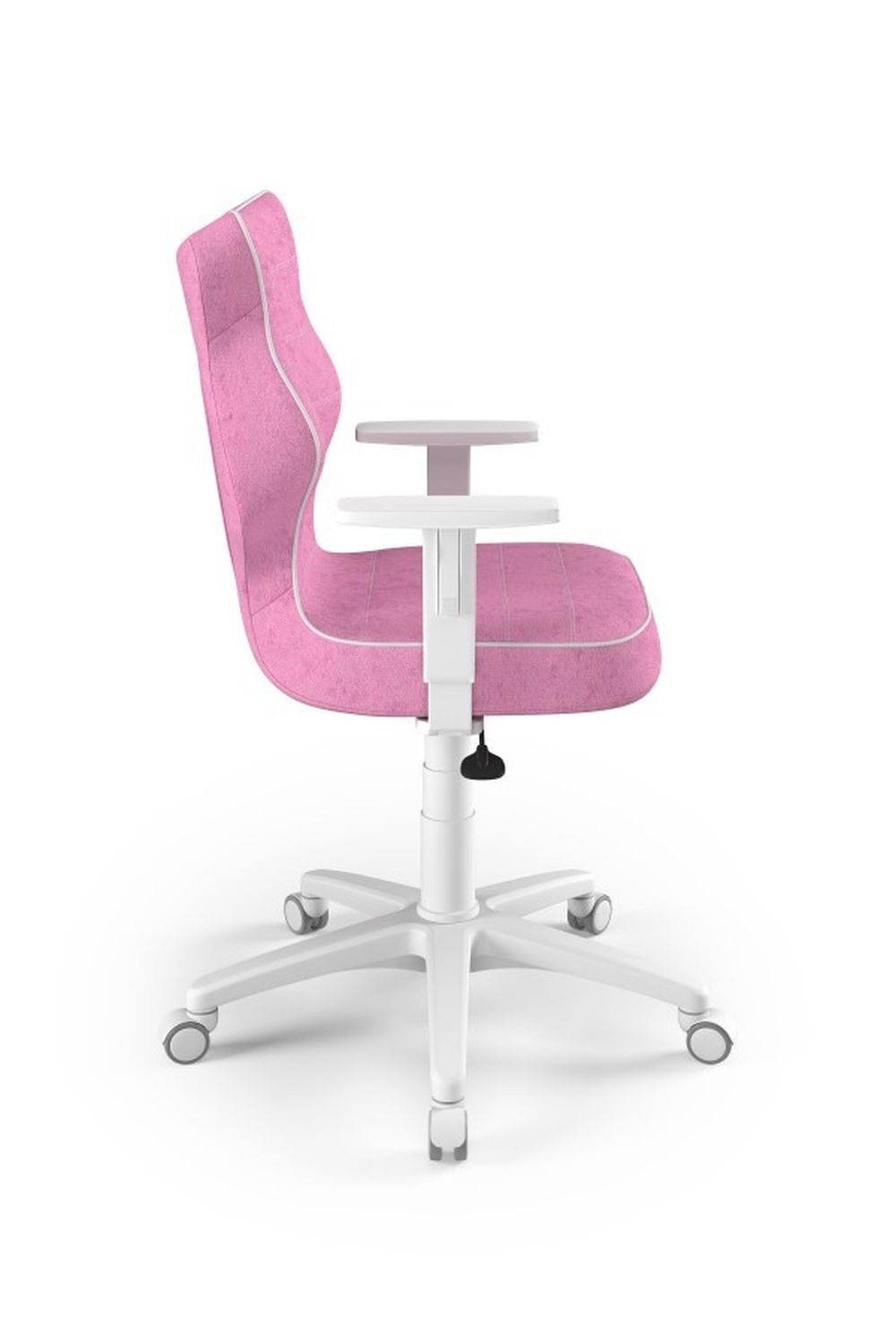Entelo, Duo, krzesło biurowe, rozmiar 6, wzrost 159-188, różowe