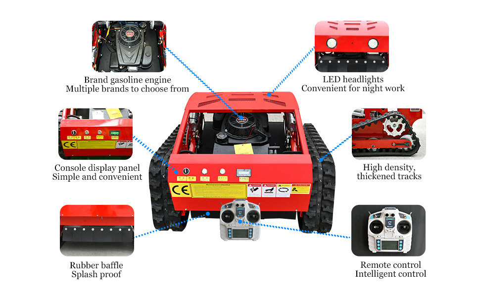 Remote Controlled Lawn Mower