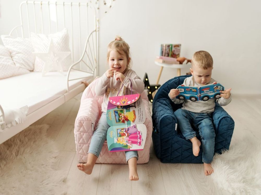 Albero Mio, Velvet, fotelik dla dzieci, róż