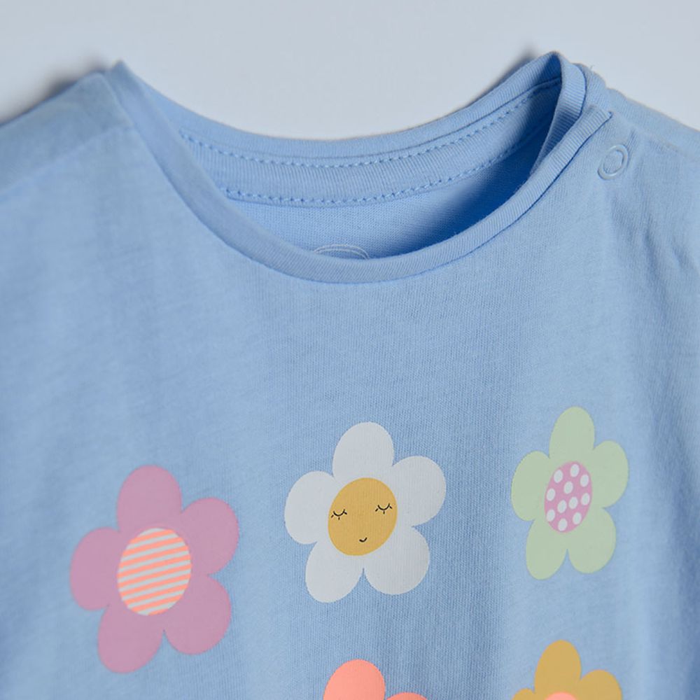 Cool Club, T-shirt dziewczęcy, niebieski