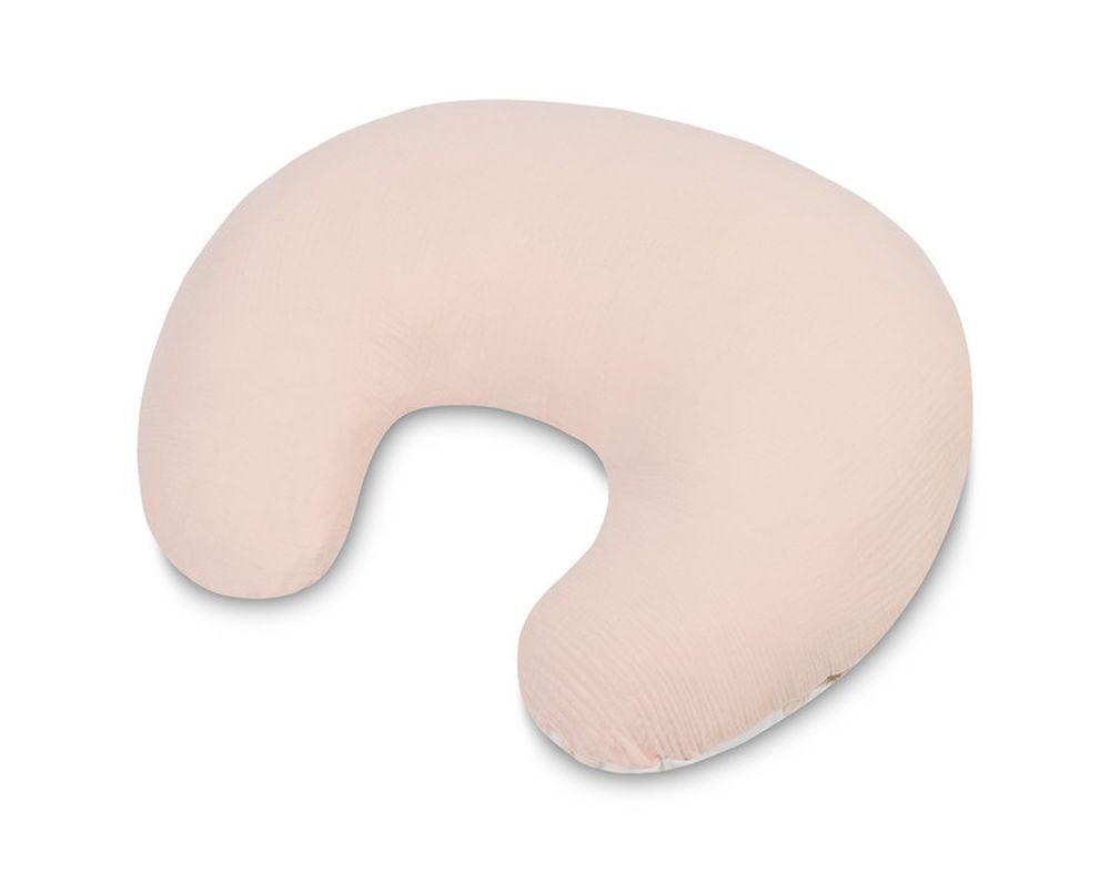 Sensillo, Baletnice, poduszka, rogal do karmienia, muślin, różowy