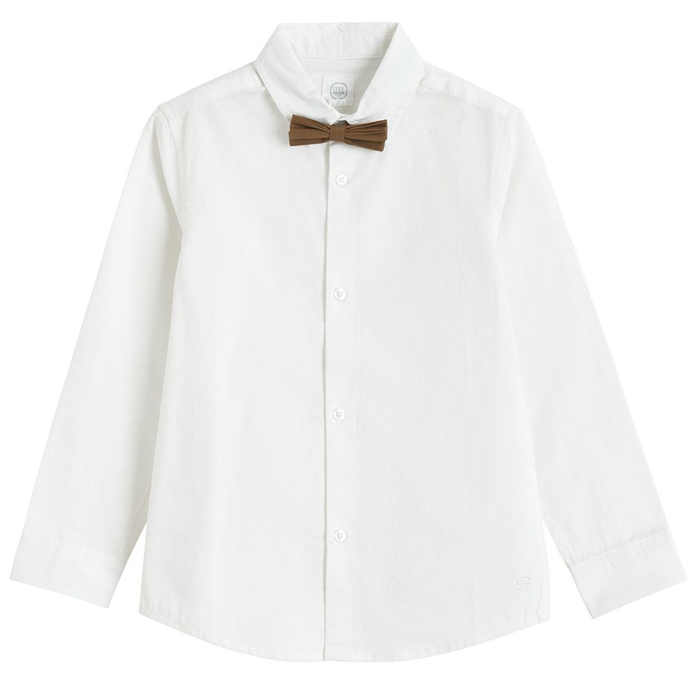 Cool Club, Komplet chłopięcy, Koszula z długim rękawem, Spodnie materiałowe, Mucha, mix