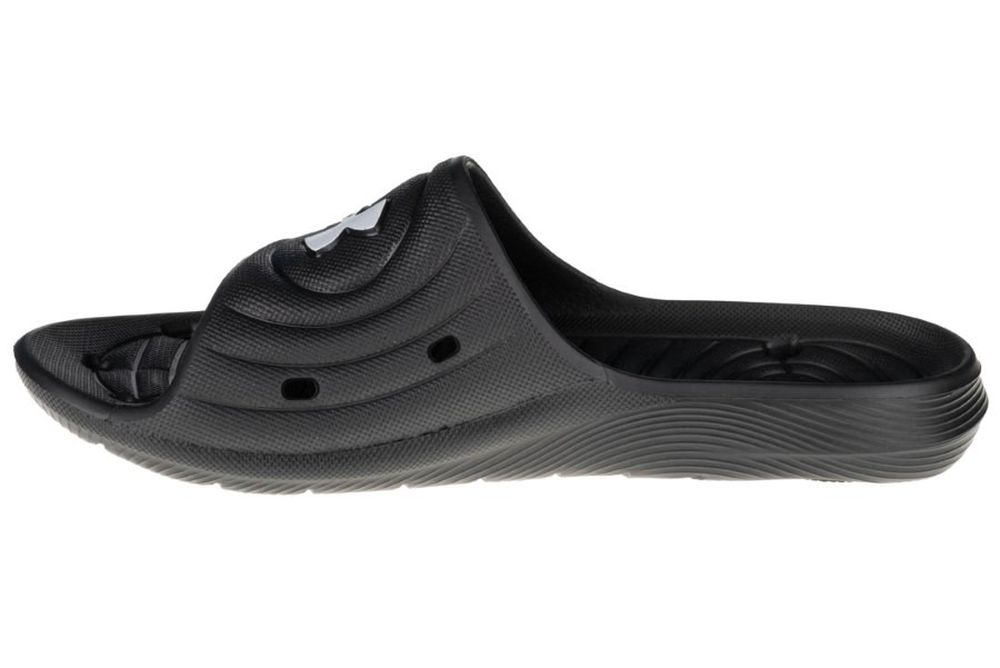 Klapki męskie, czarne, Under Armour Locker IV SL