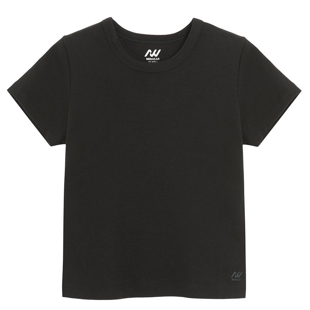 Bawełniany t-shirt o krótszym kroju NOWEAR