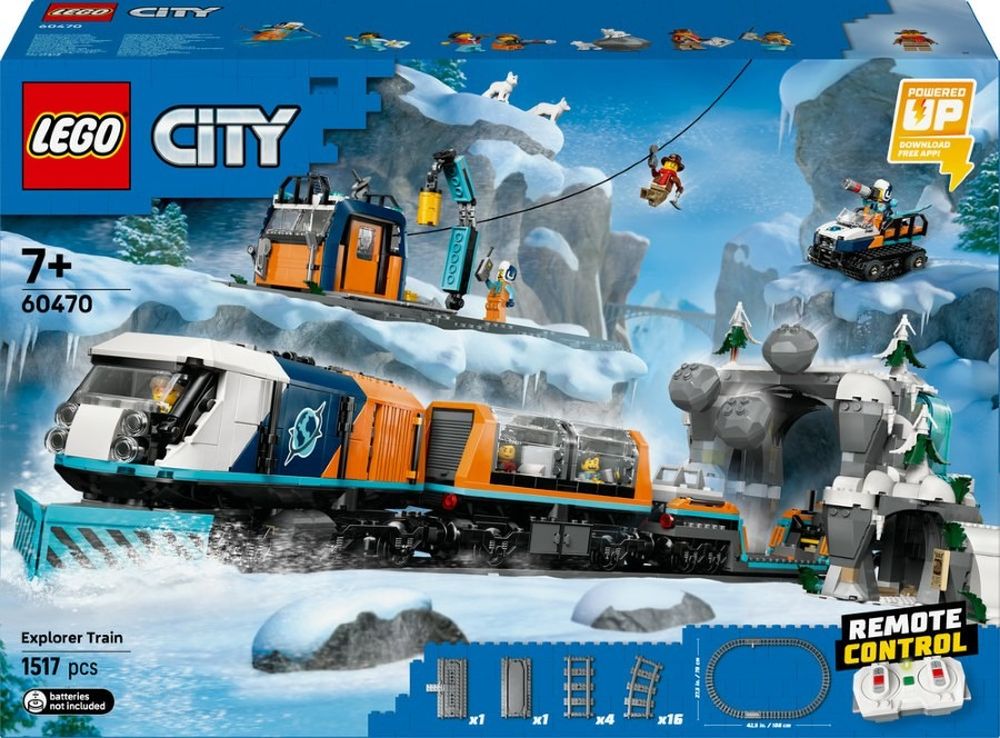 LEGO City, Ekspres polarny arktycznych odkrywców, 60470