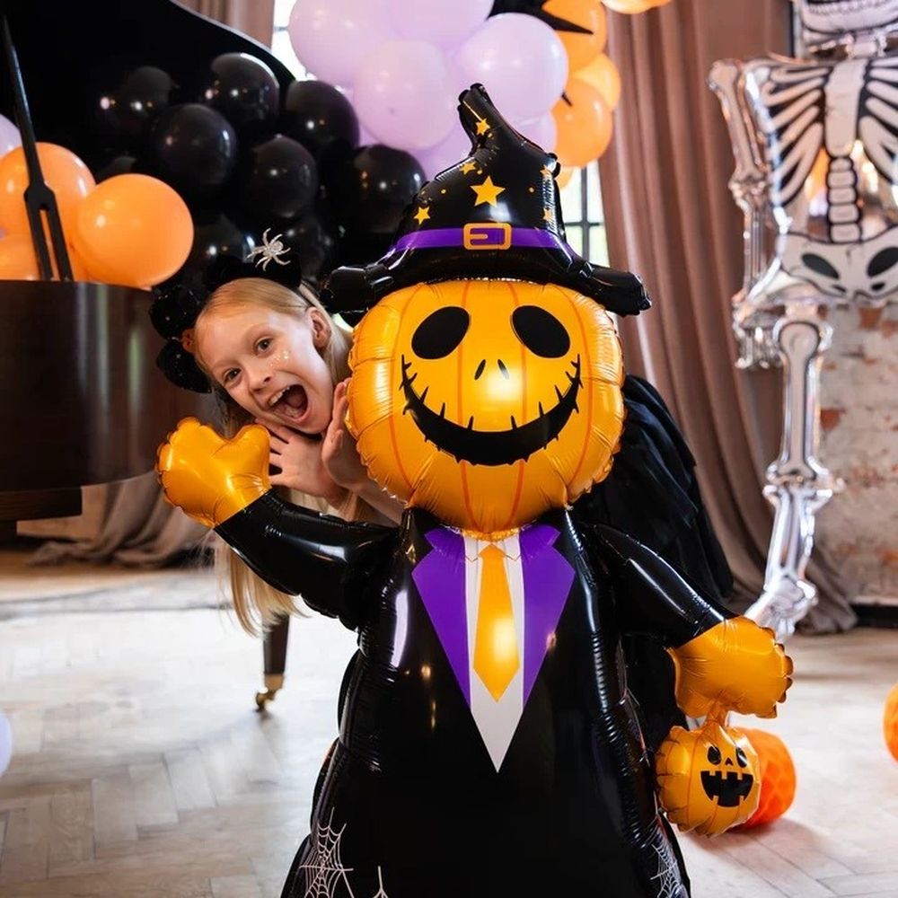 Party Pal, Pan Dynia, balon foliowy, stojący, 155 cm