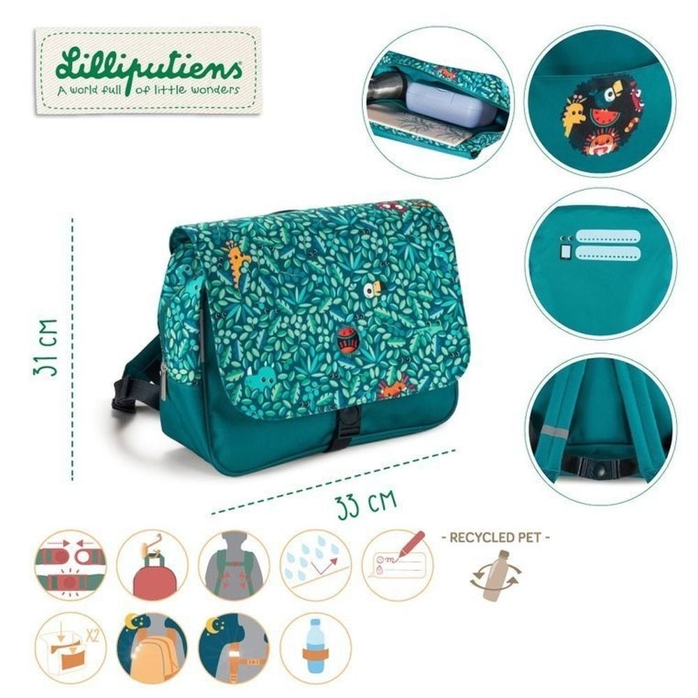 Lilliputiens, Dżungla, tornister szkolny
