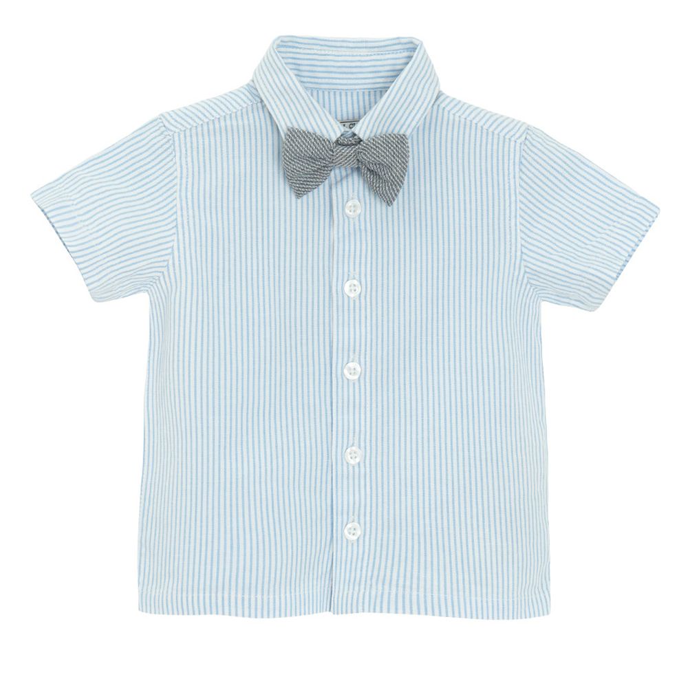 Cool Club, Komplet chłopięcy, Koszula z krótkim rękawem, Kamizelka, Spodnie materiałowe, mix