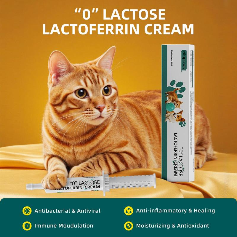 Vitapaws Lactoferrin Cream for Cats & Dogs