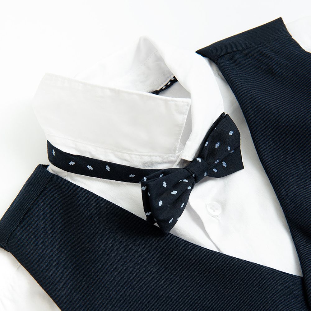 Cool Club, Komplet chłopięcy, Koszula z długim rękawem, Mucha, Kamizelka, mix