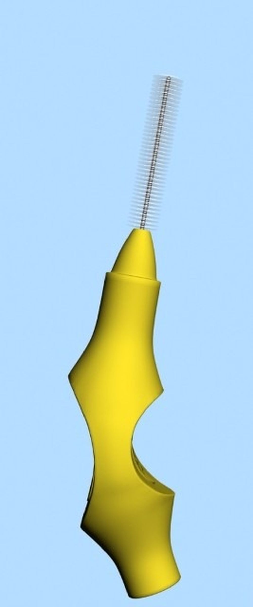 Tandex, czyściki międzyzębowe, Flexi 0,7x3,5 mm, Fine, lemon, żółty, 6 szt.