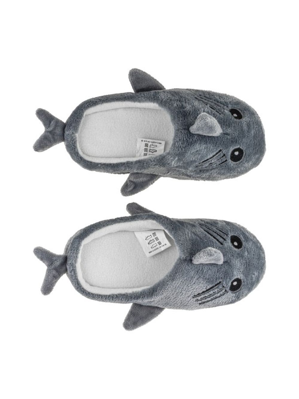 Kapcie chłopięce, szare, BBS Shoes