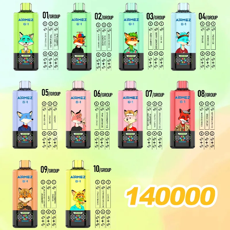 AIRMEZ FOX 140K 6in1 - solvapes