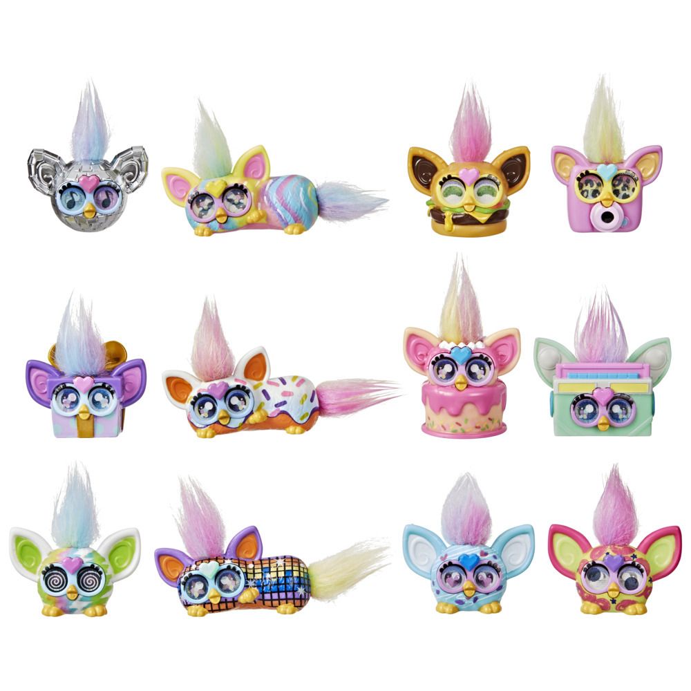 Furby Mini, 12-pak figurek, seria 1