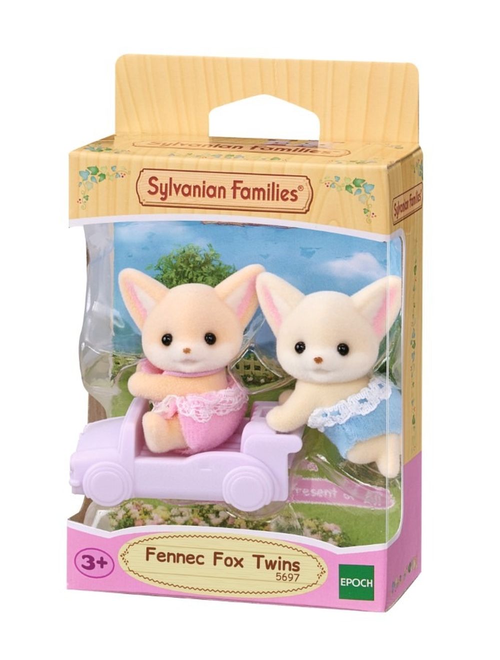 Sylvanian Families, Bliźniaki lisków pustynnych, zestaw figurek, 5697