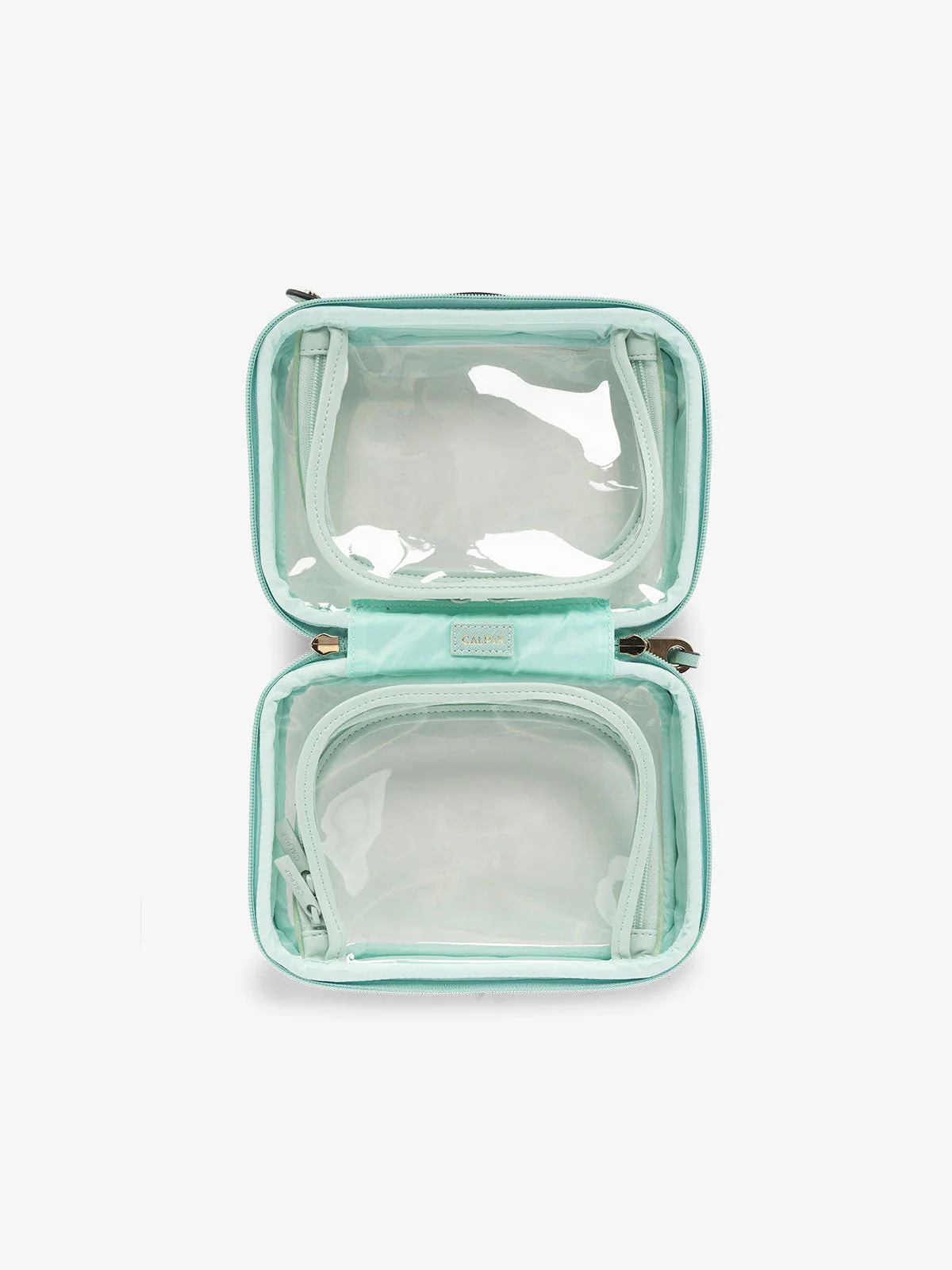Petite trousse à cosmétiques transparente