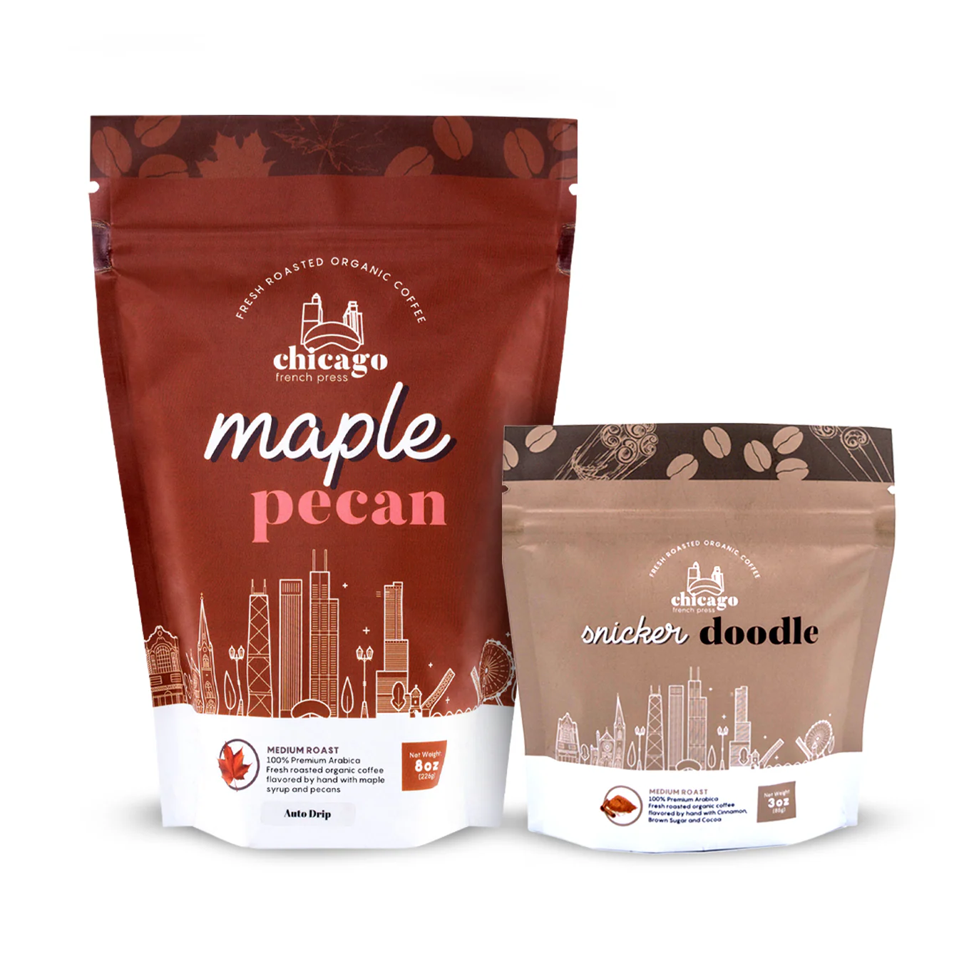 Maple Pecan + Snicker Cinnamon Bundle