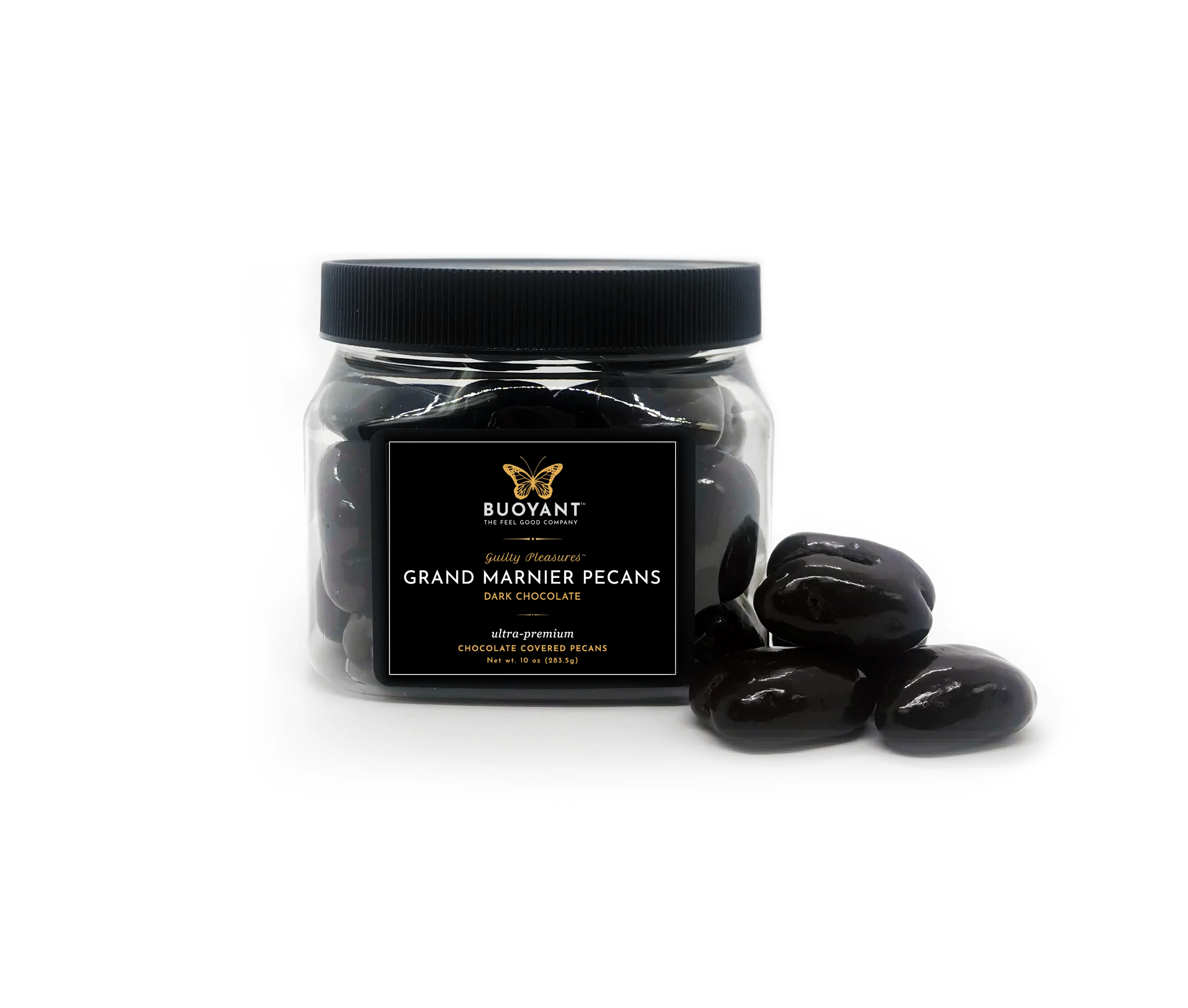 Grand Marnier Pecans - Dark Chocolate