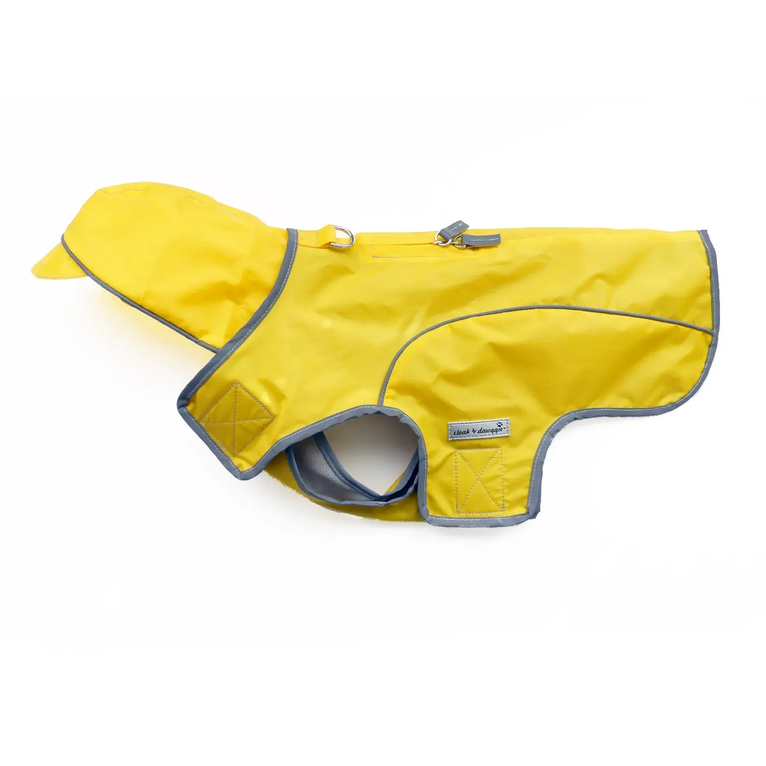 Precision Fit™ Dog Hooded Raincoat Reflective 6 LBS - 130 LBS