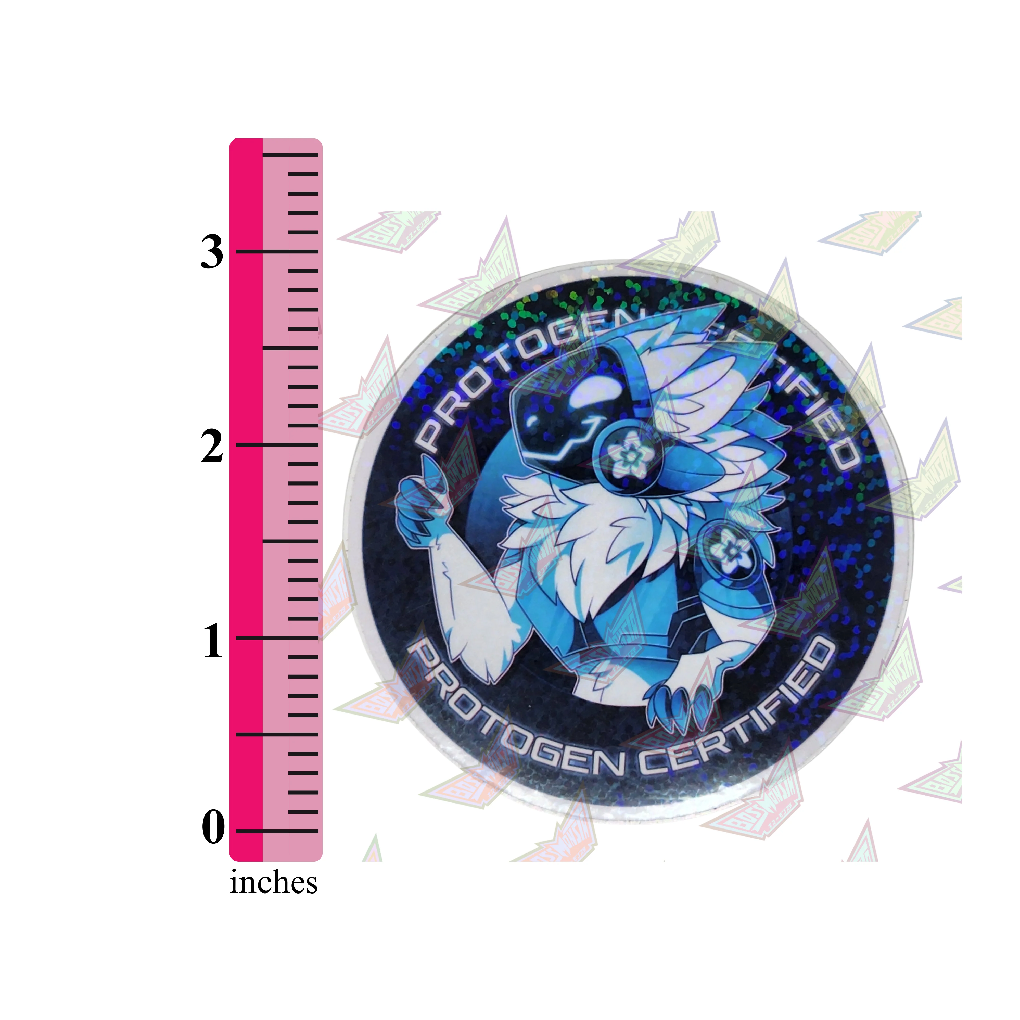 Protogen Certified –  3” Holographic Sticker