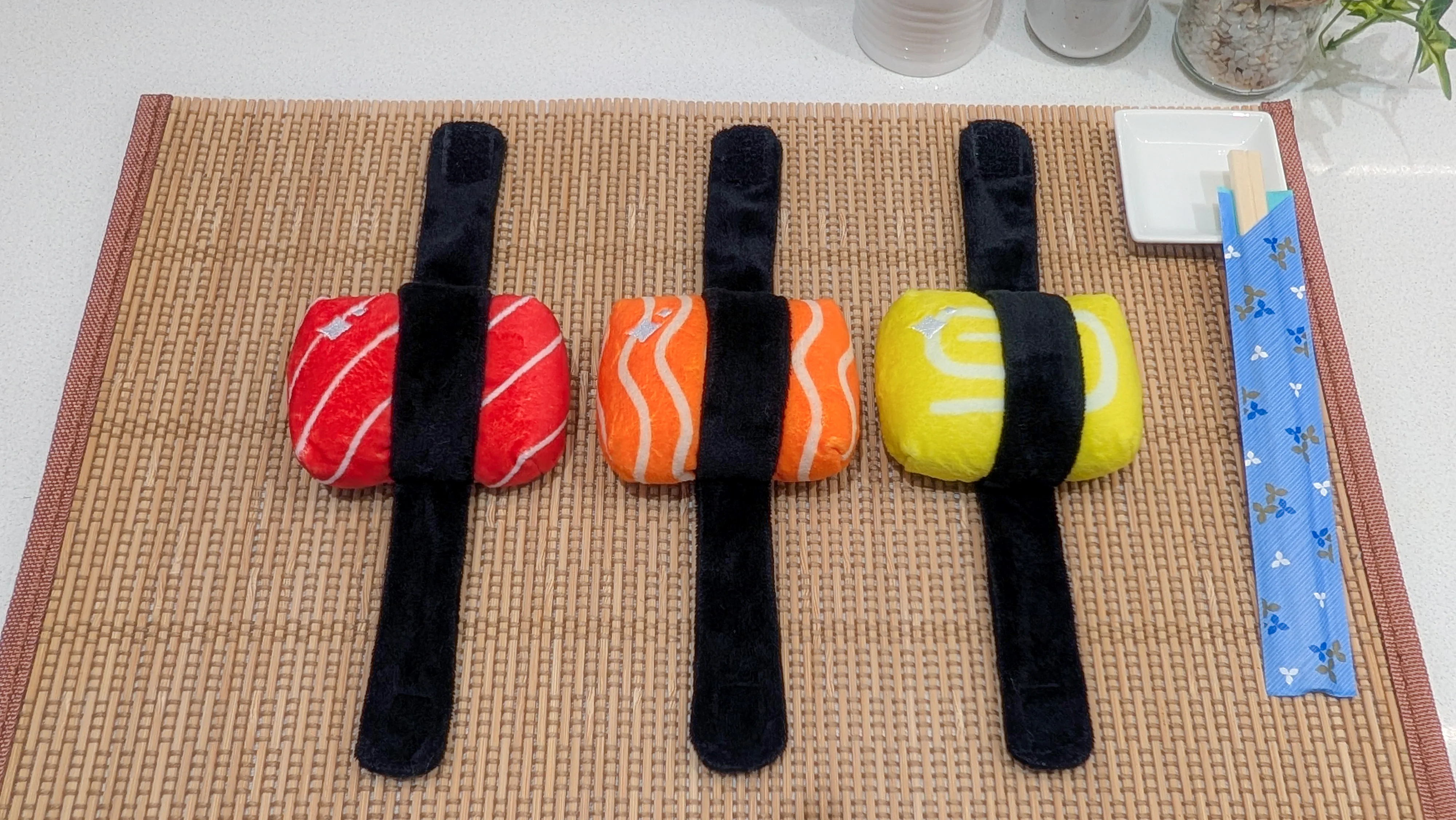 Protogen Sushi Topper - Plushie Accessory