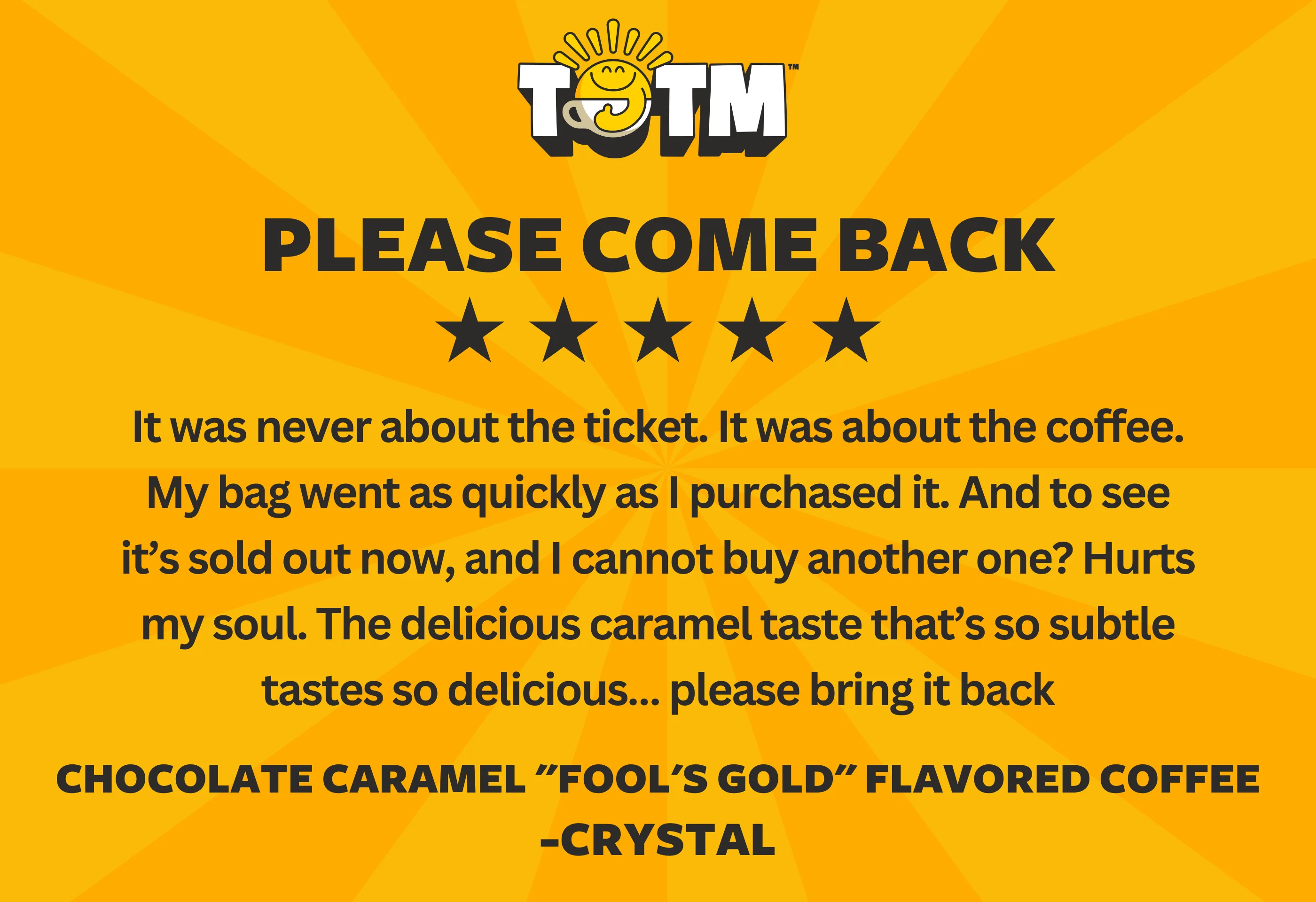 Chocolate Caramel Flavored Coffee