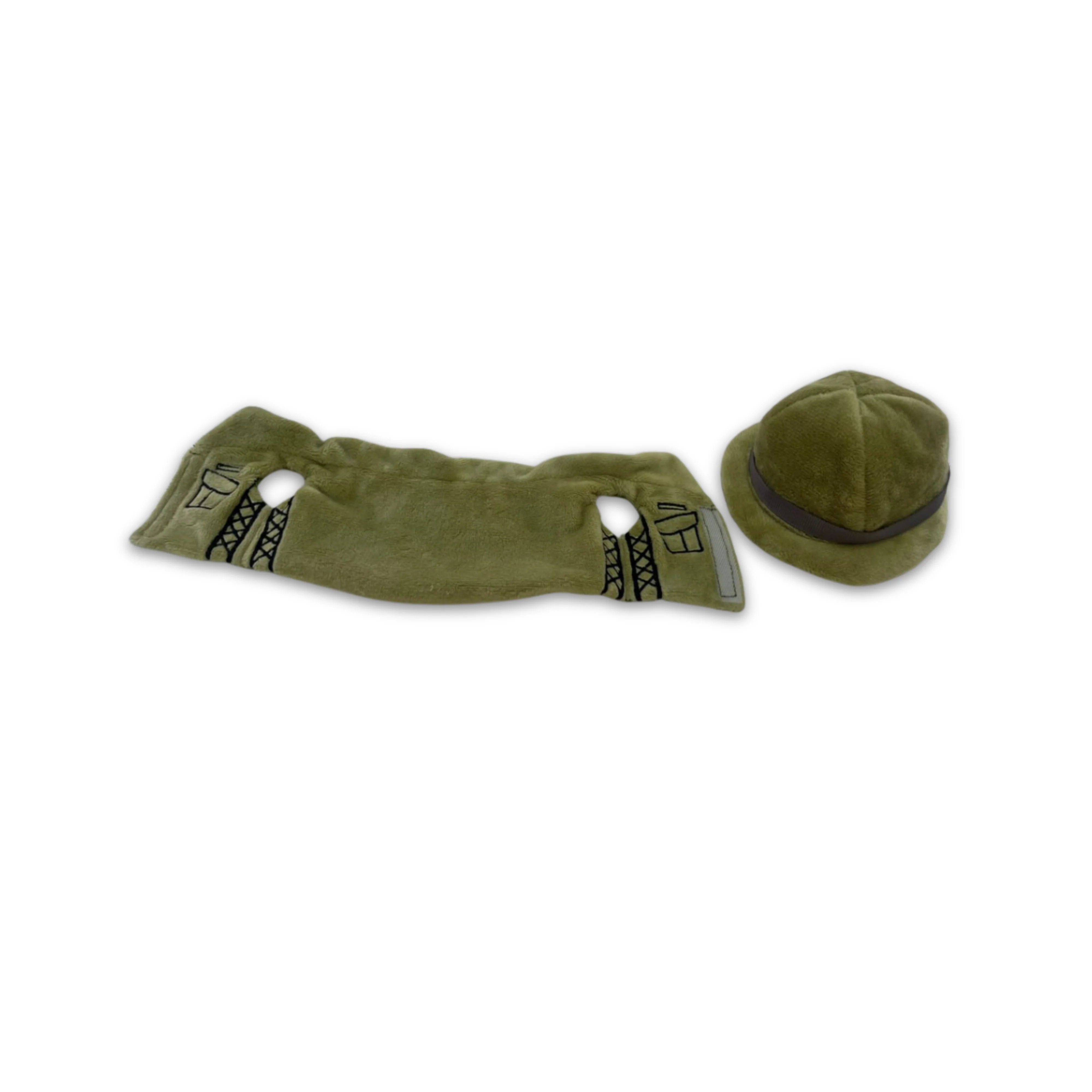 Protogen Protobean Olive Uniform - Plushie Accesory