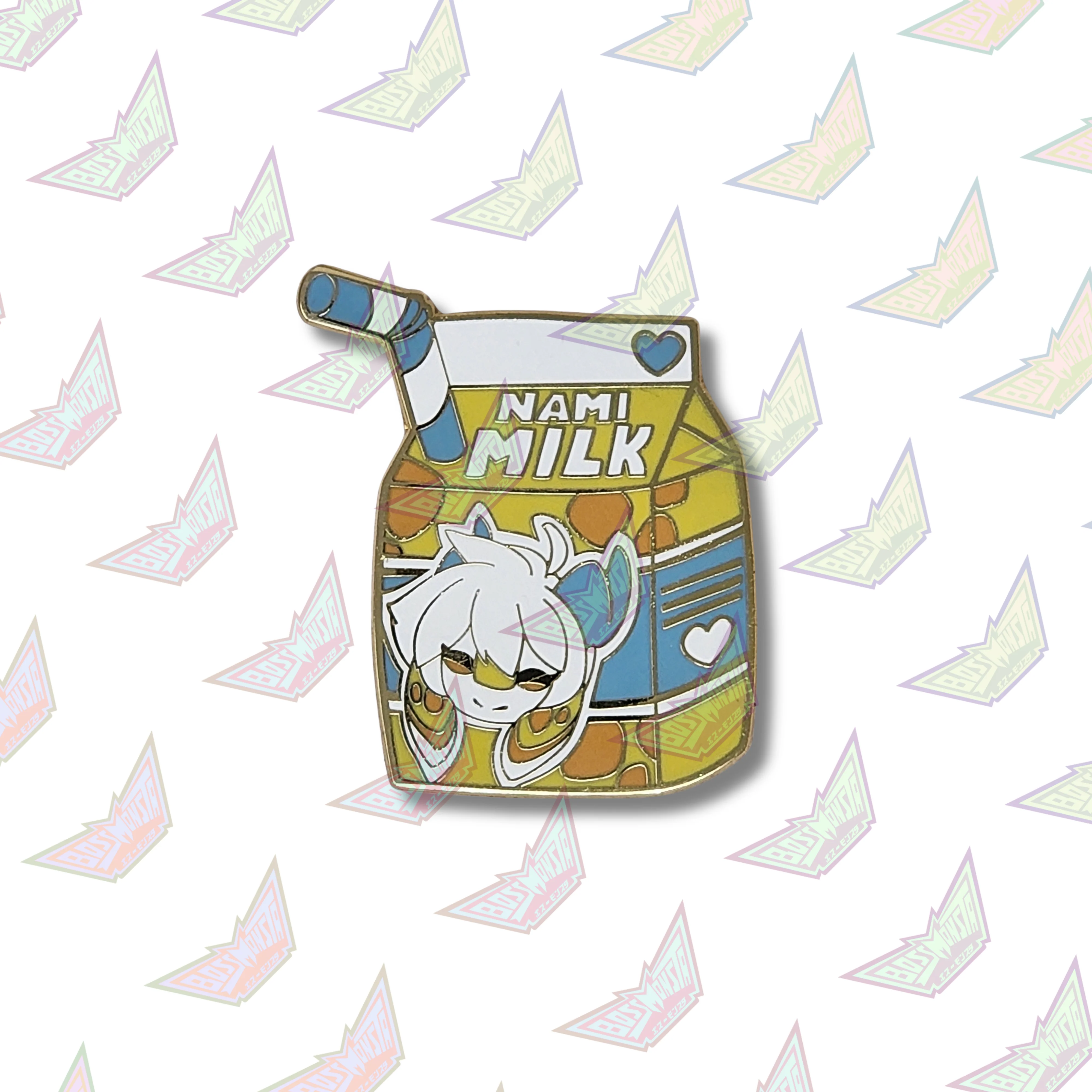 Teranen Milk – 2” Hard Enamel Pin