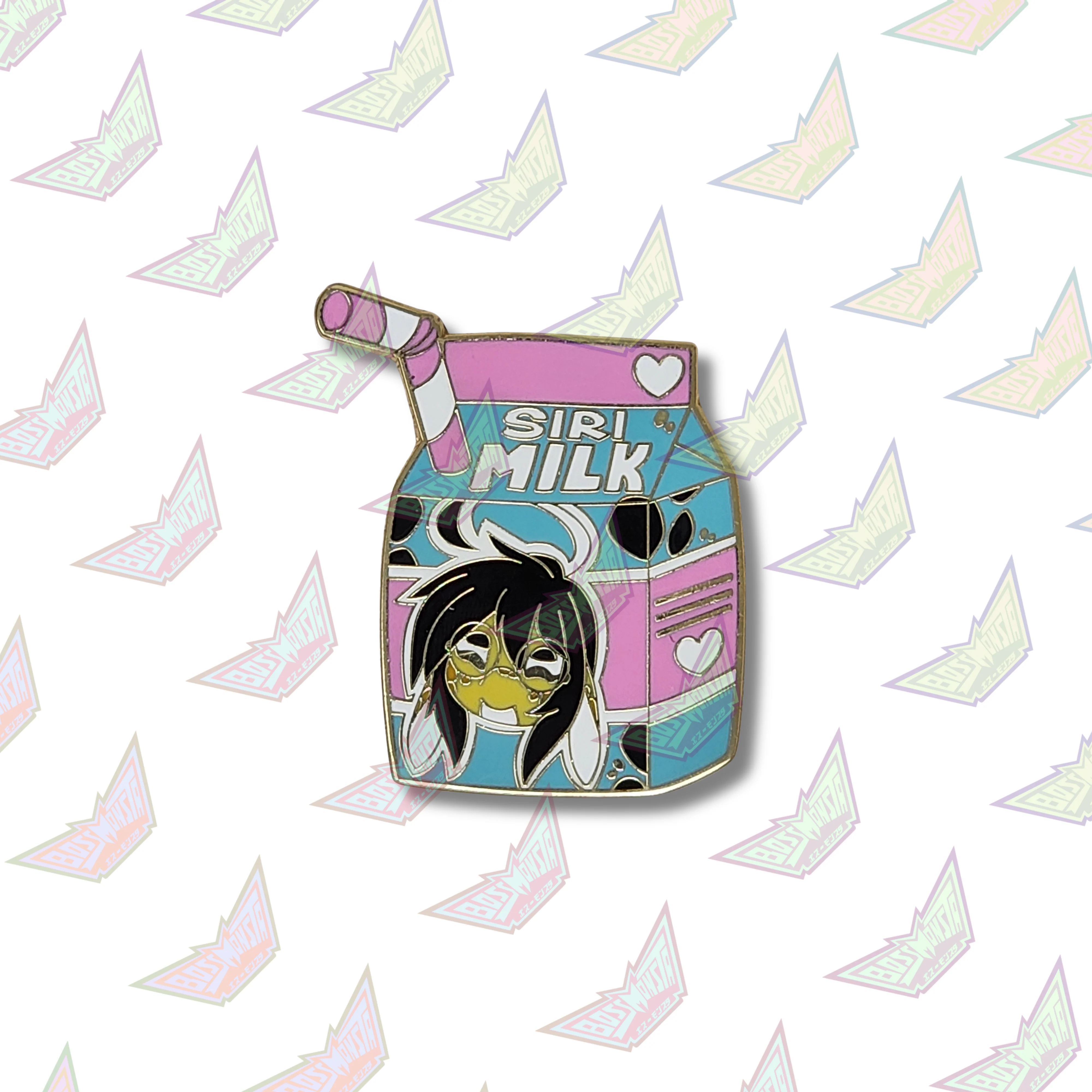 Teranen Milk – 2” Hard Enamel Pin