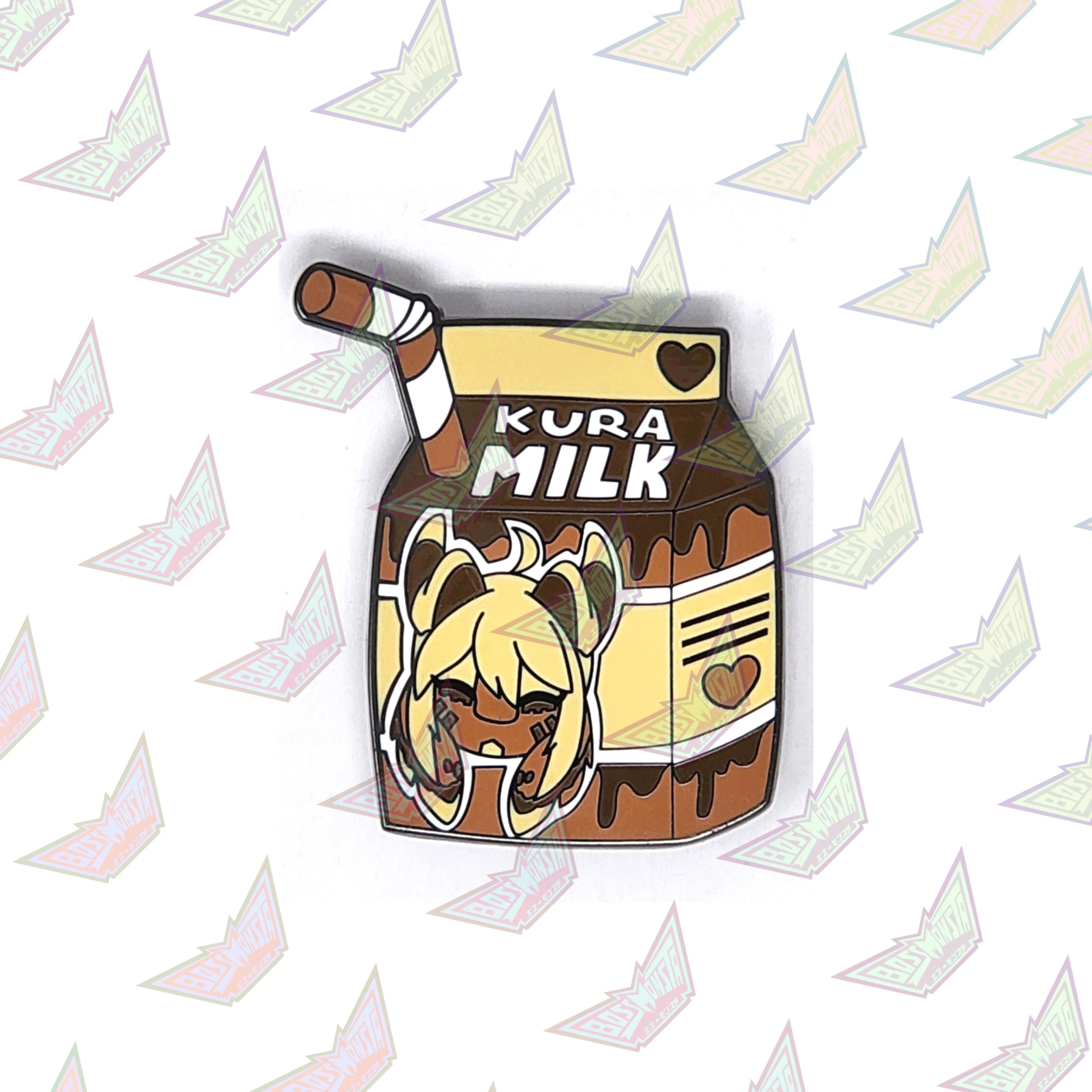 Teranen Milk – 2” Hard Enamel Pin