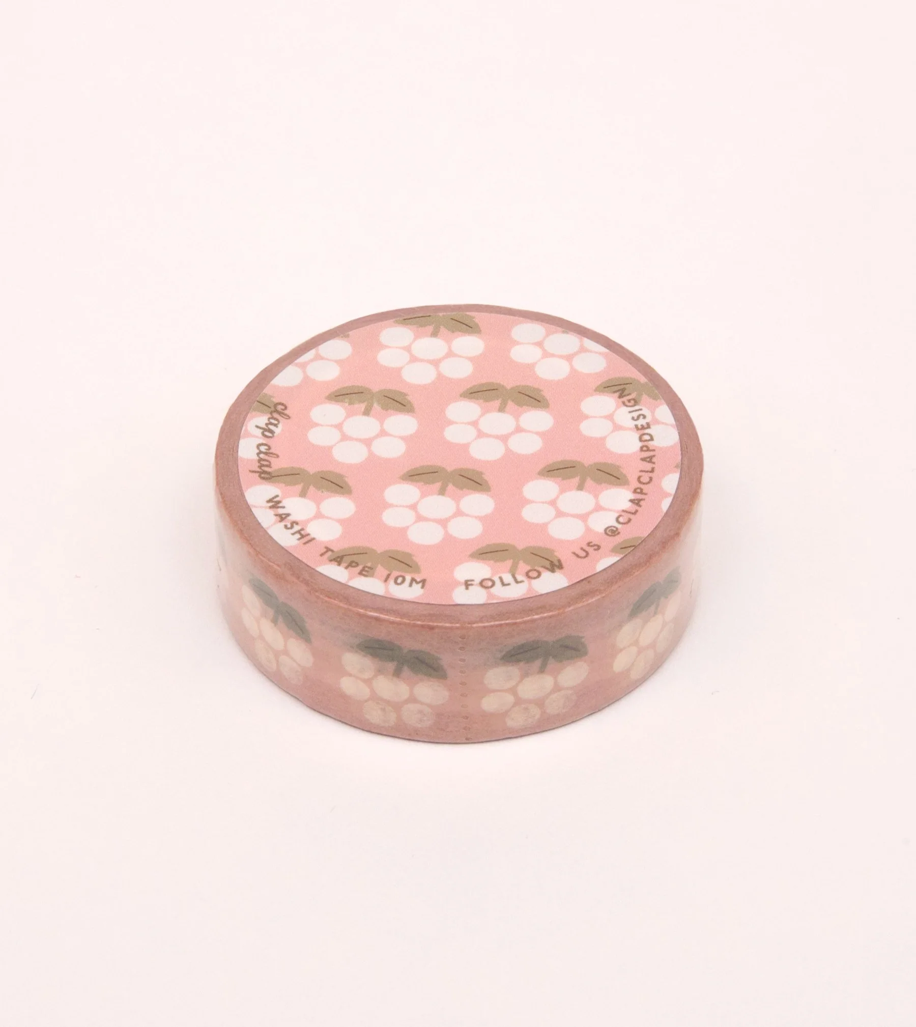 Pink Berry Washi Tape - 15mm