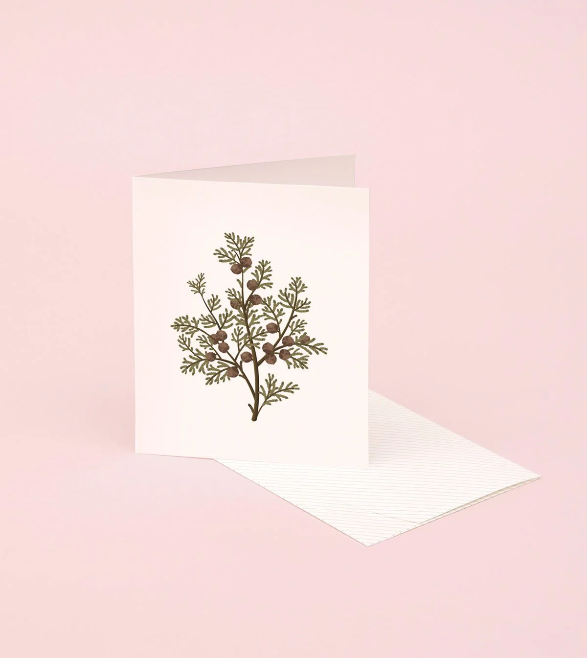 Botanical Scented Greeting Card - Hinoki