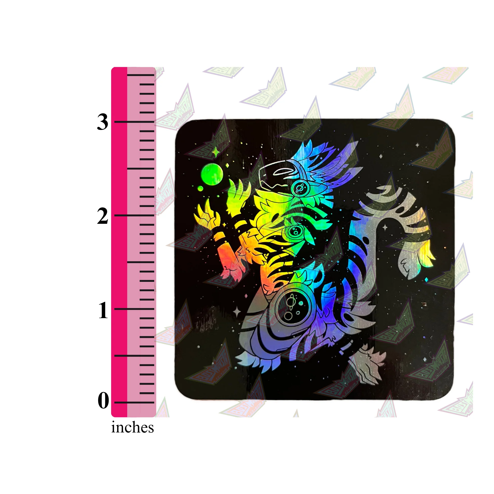 Protogen Cosmos -- 3 Holographic Sticker