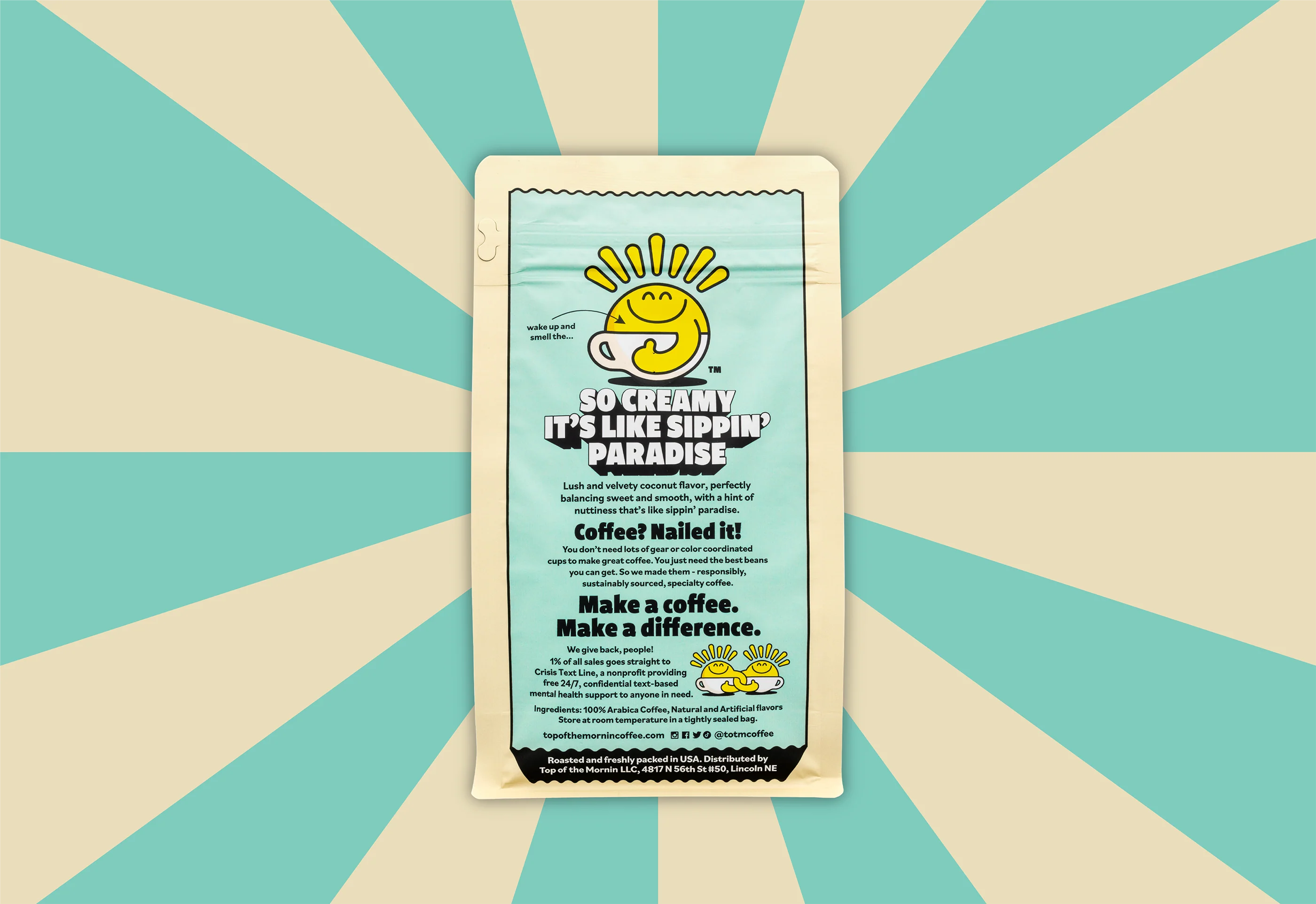 Coconut Cream Flavored Coffee