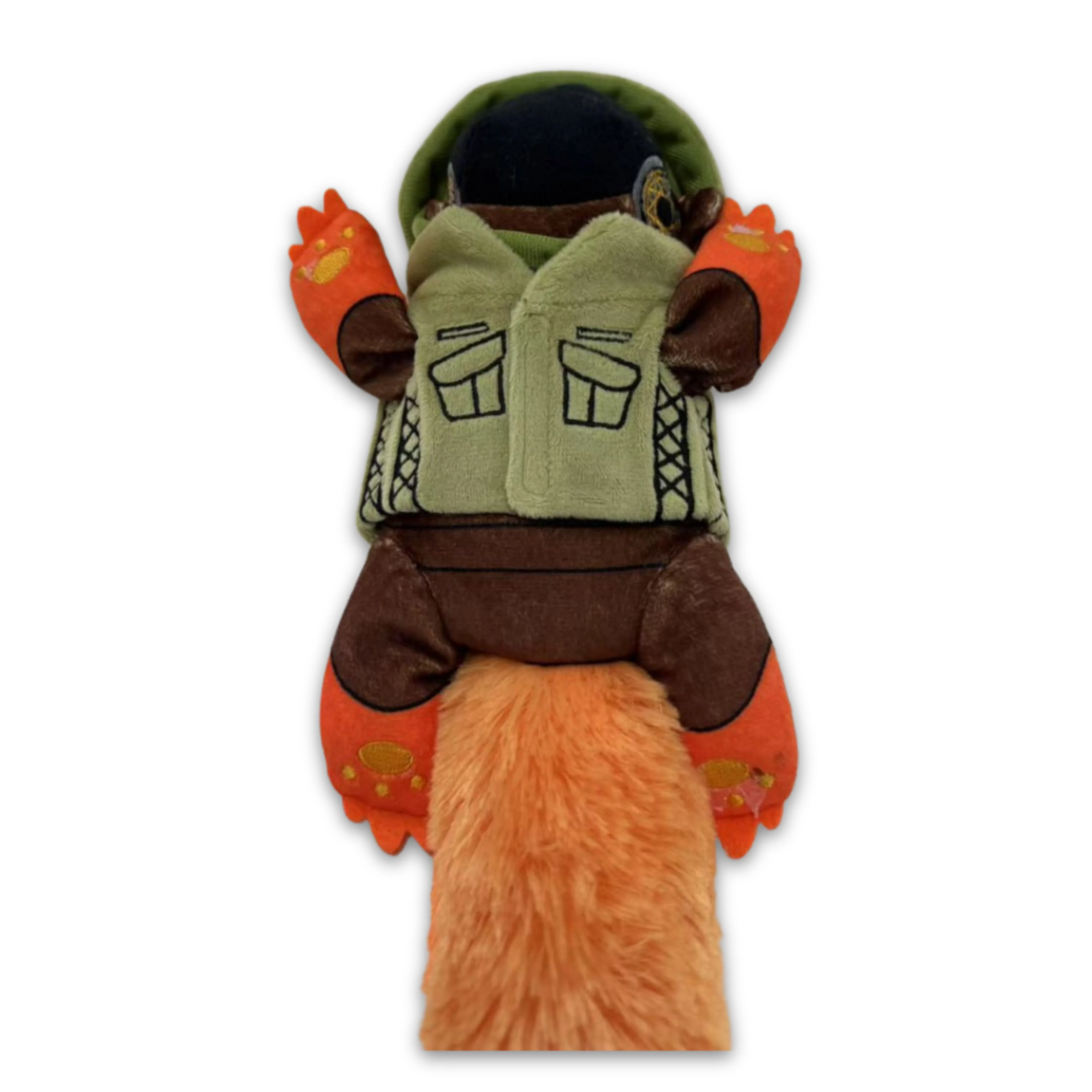 Protogen Protobean Olive Uniform - Plushie Accesory