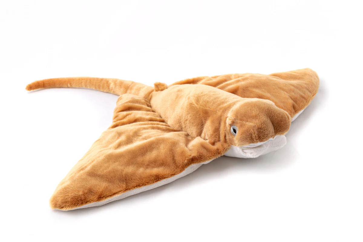 Cownose ray plush 12 in