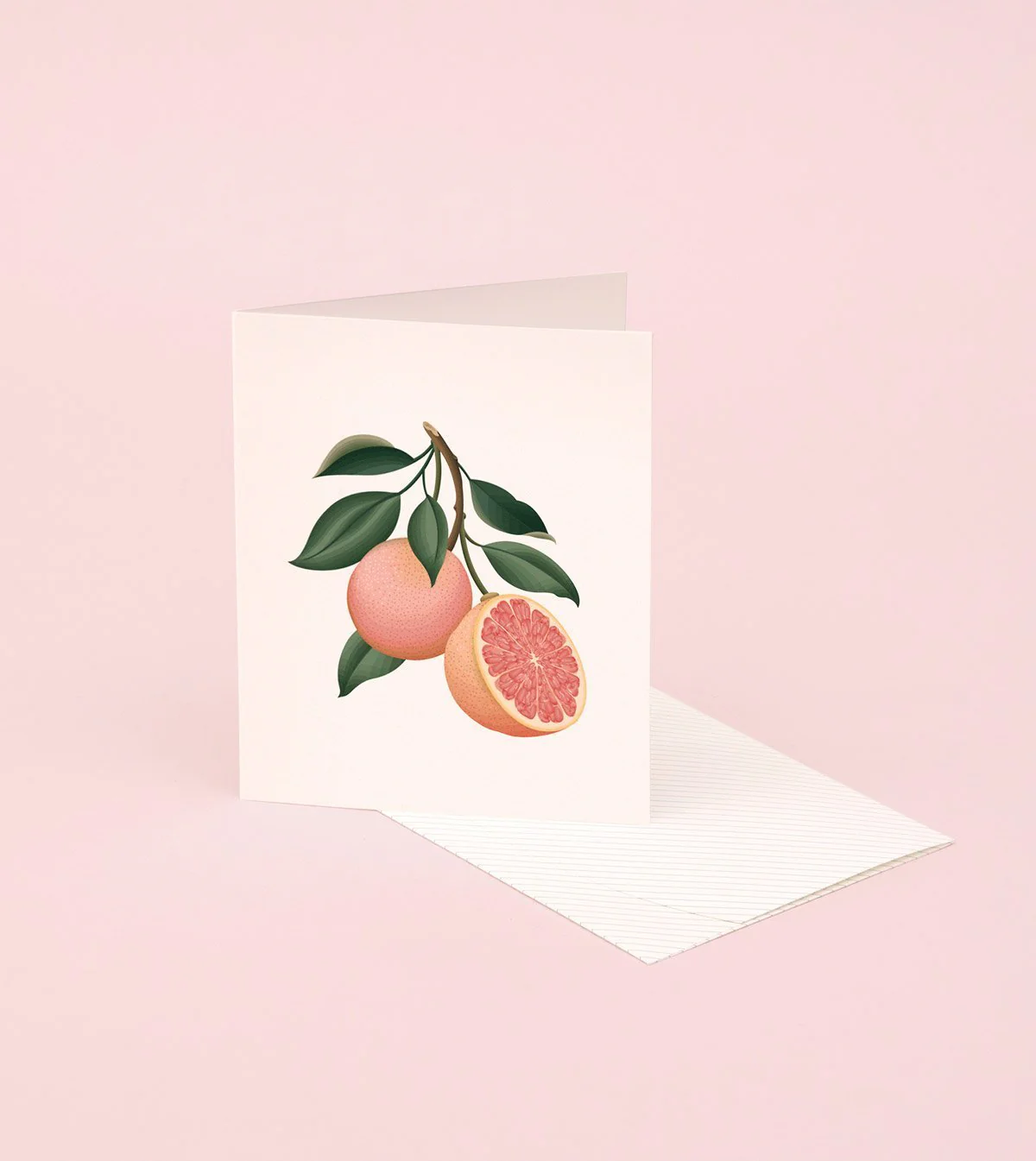 Botanical Scented Greeting Card - Grapefruit