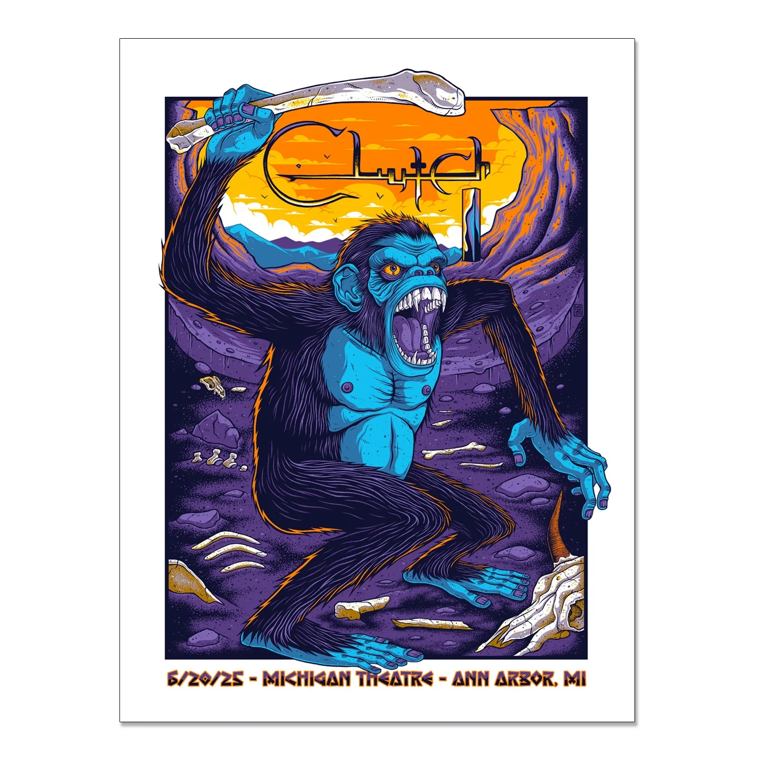 Mazza Ape Limited Editon Screen Printed Poster