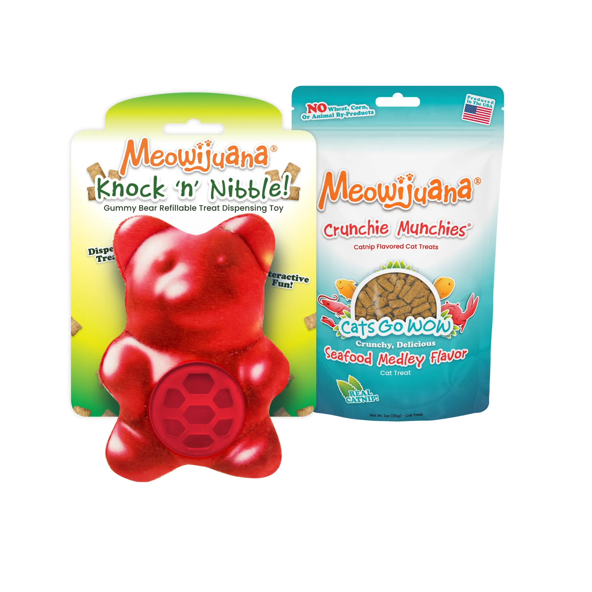 Gummy Bear Treat Dispensing Toy Bundle