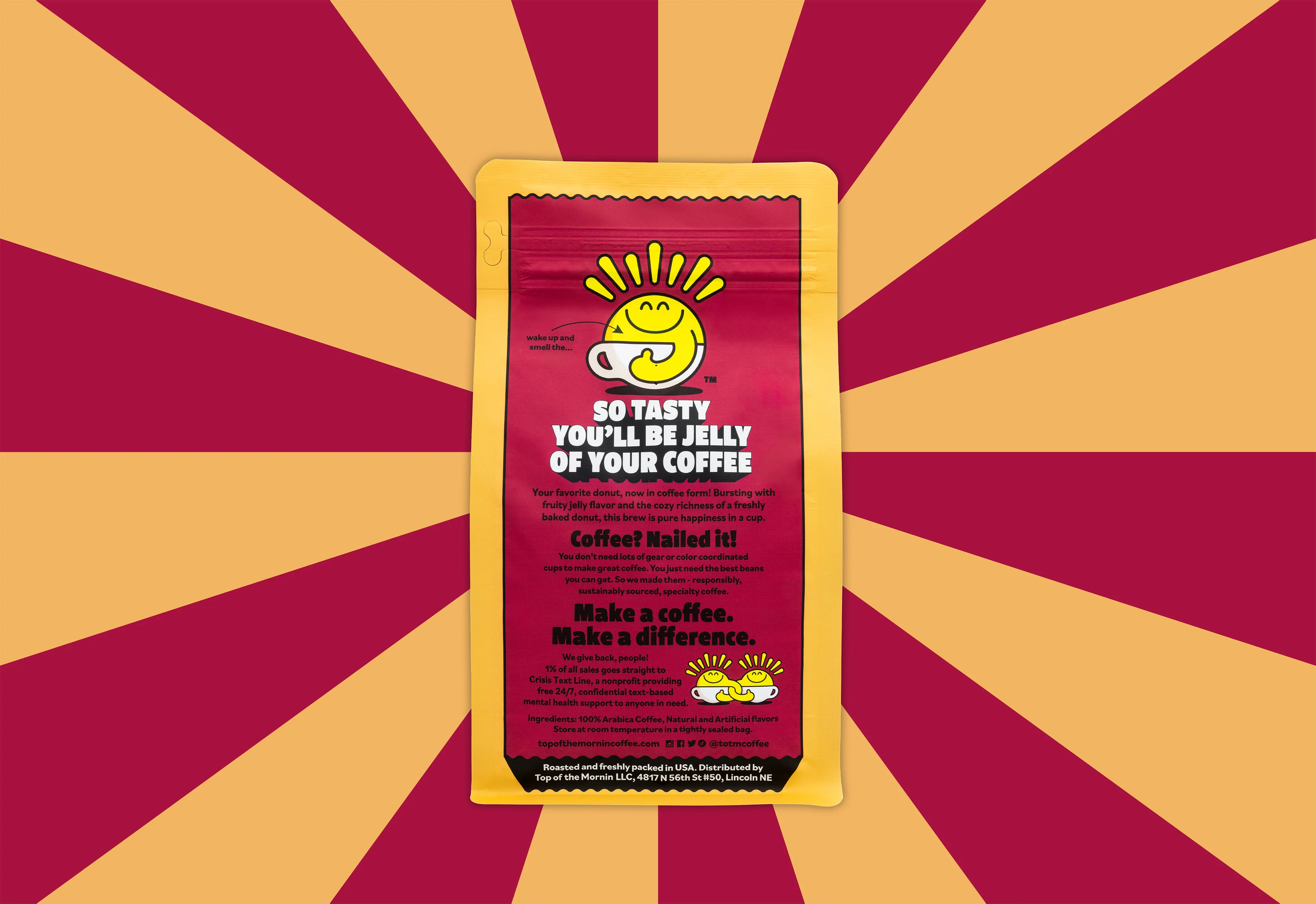 Jelly Donut Flavored Coffee