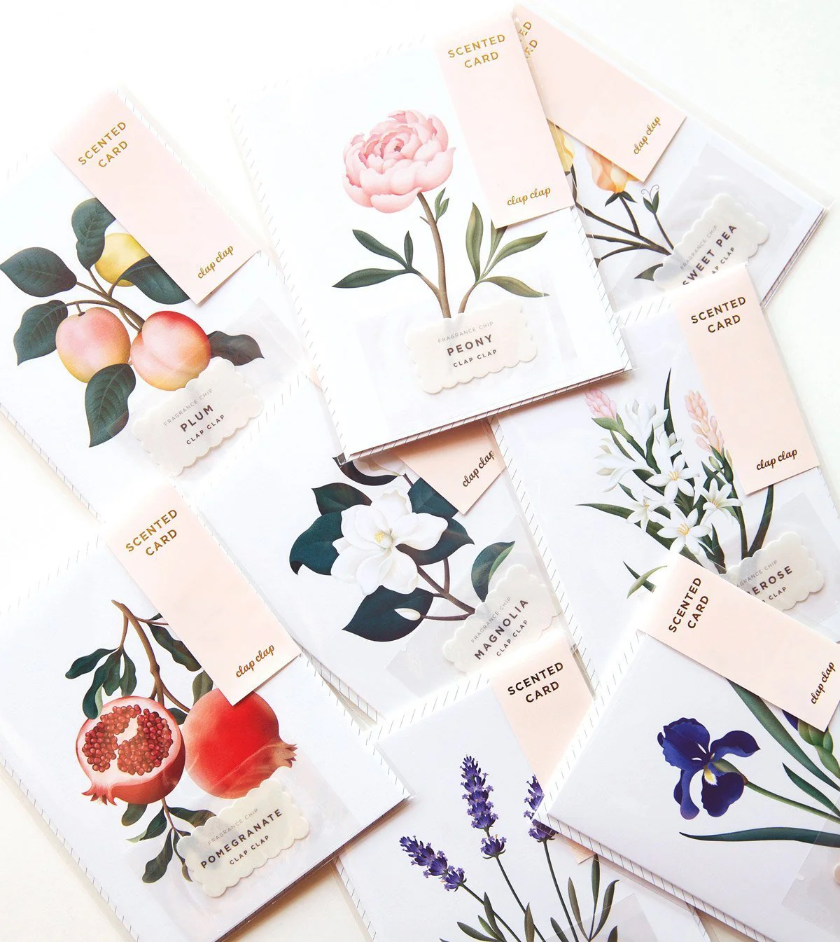 Botanical Scented Greeting Card - Grapefruit