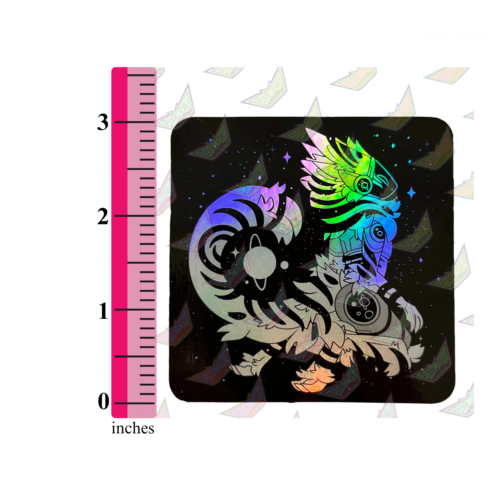 Protogen Cosmos -- 3 Holographic Sticker