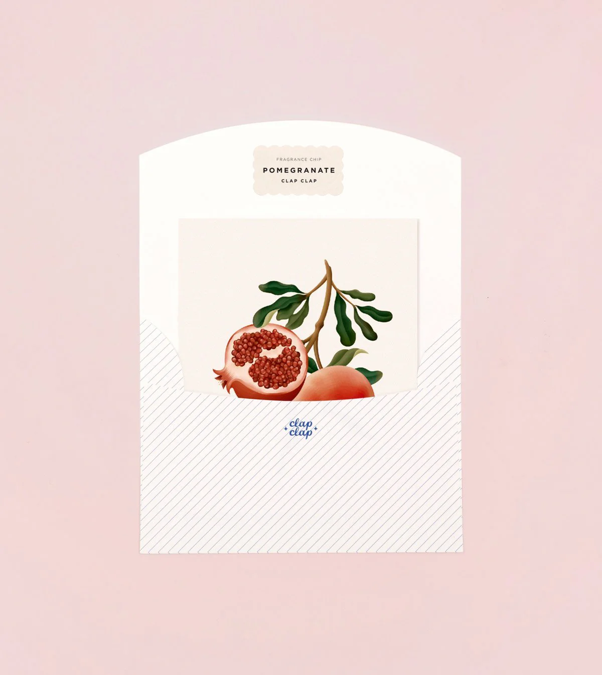 Botanical Scented Greeting Card - Pomegranate