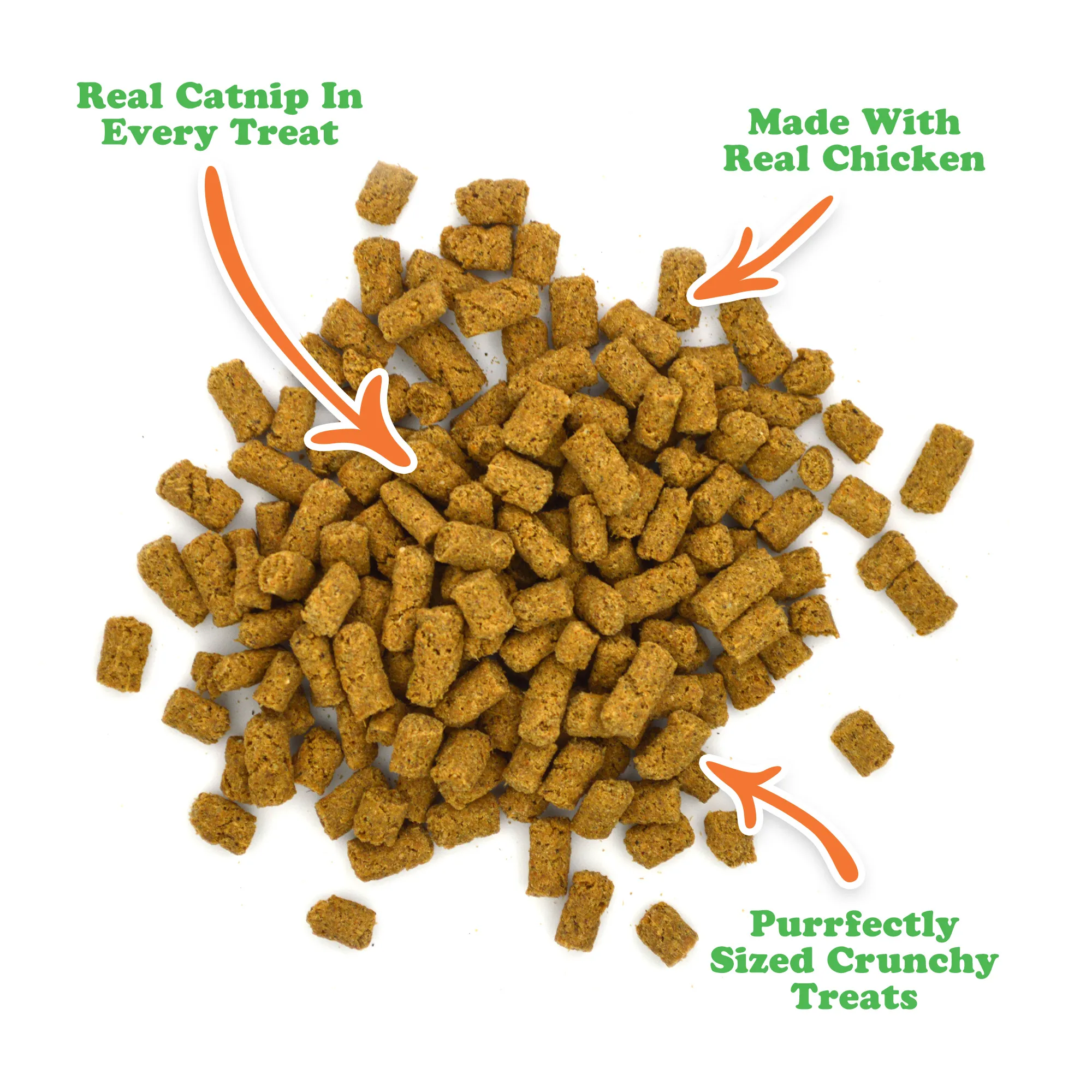 Crunchie Munchies® Chicken and Catnip Flavor Cat Treats