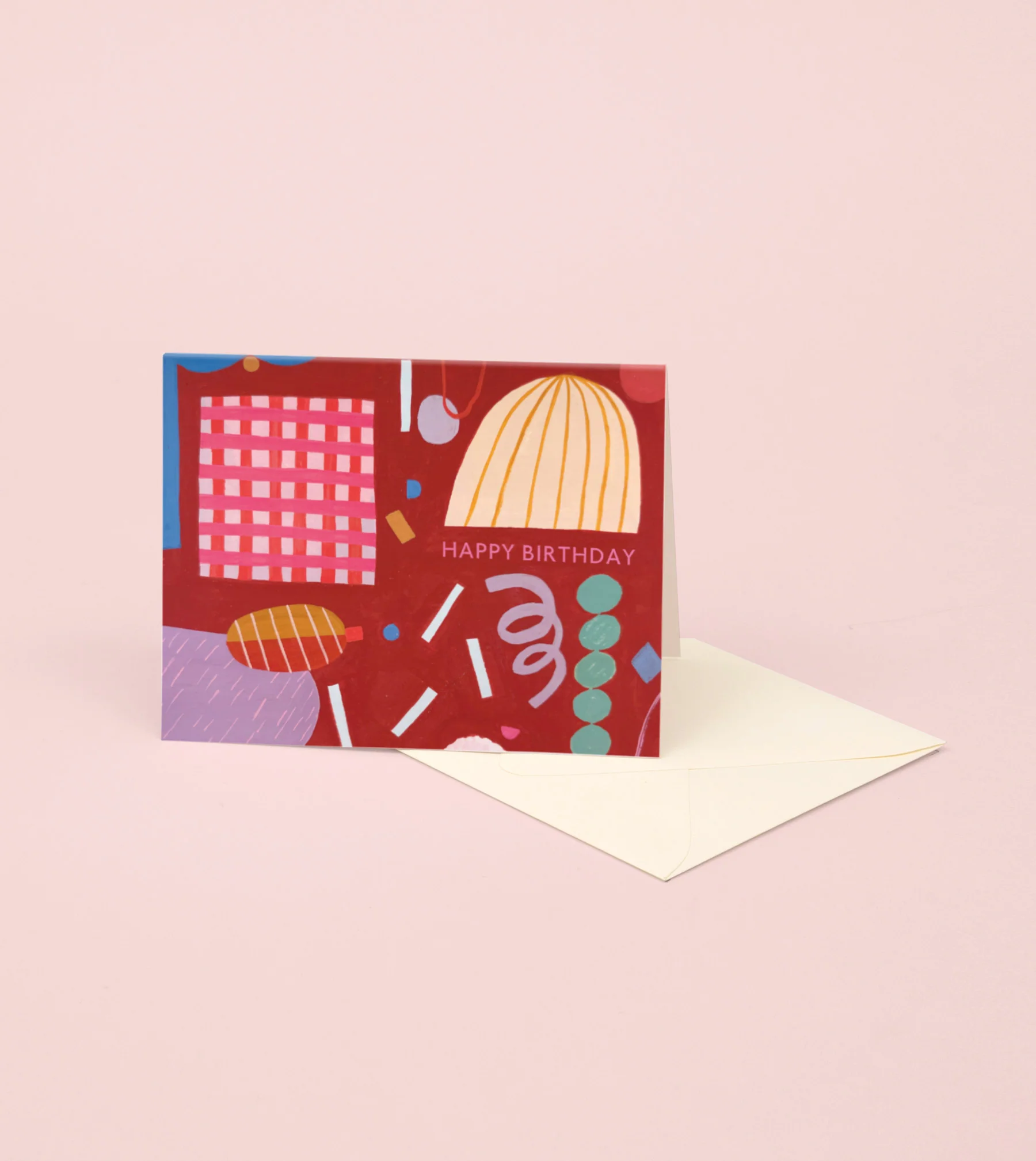 Confetti Art Birthday Card