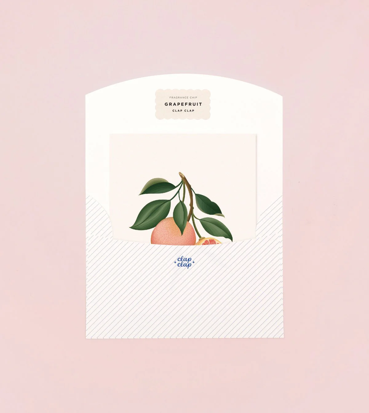 Botanical Scented Greeting Card - Grapefruit